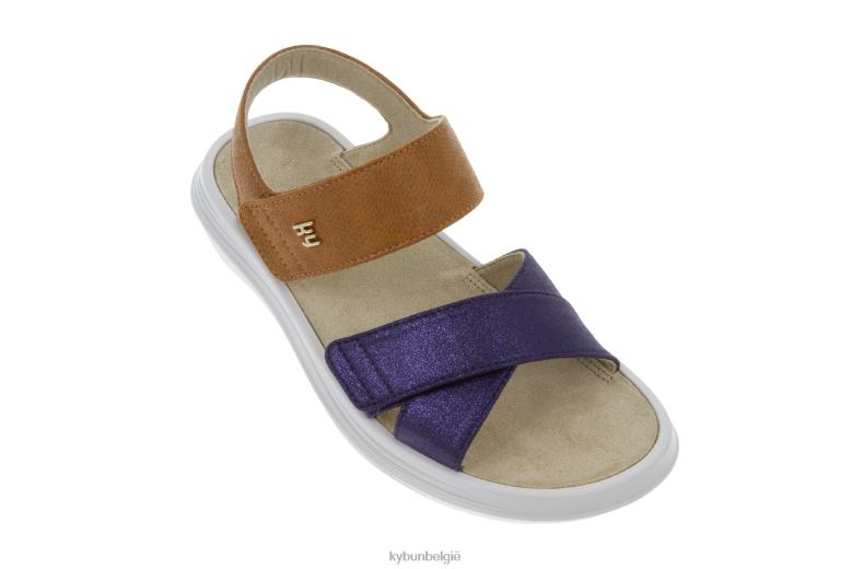 schoenen zijn kybun vrouwen Melano blauwbruin D22H87