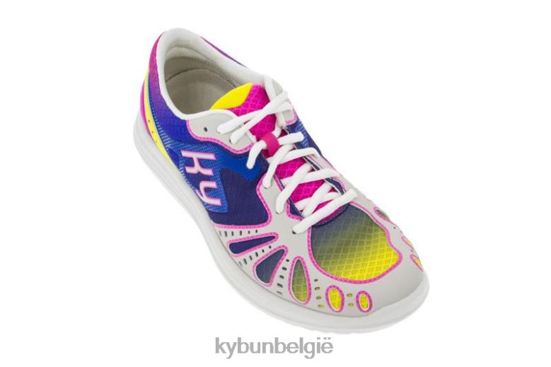 schoenen zijn kybun vrouwen cirrus dxb blauw Geel D22H847